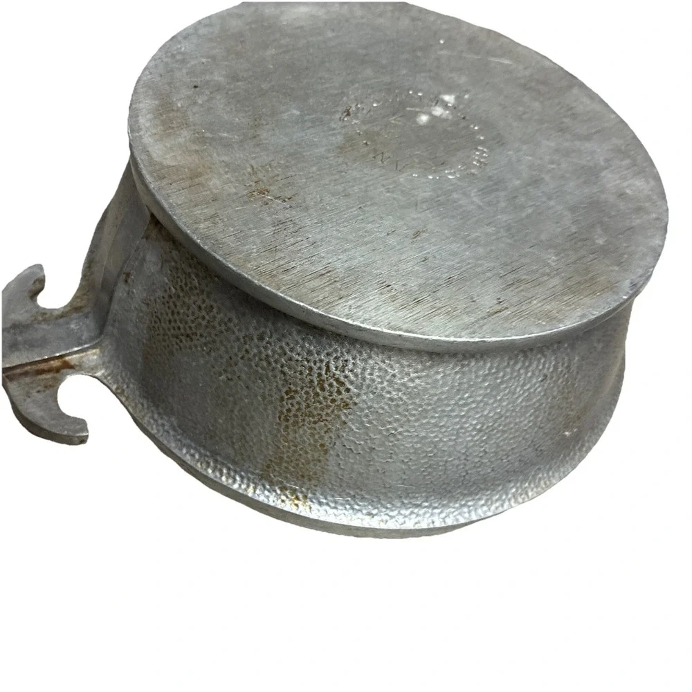 Vintage Guardian Service Pot Hammered Aluminum ‎ 6.75
